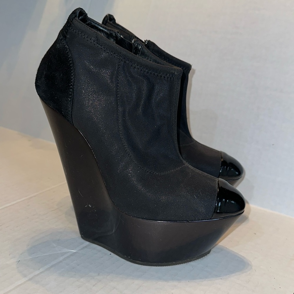 Giuseppe Zanotti Platform Wedge Booties